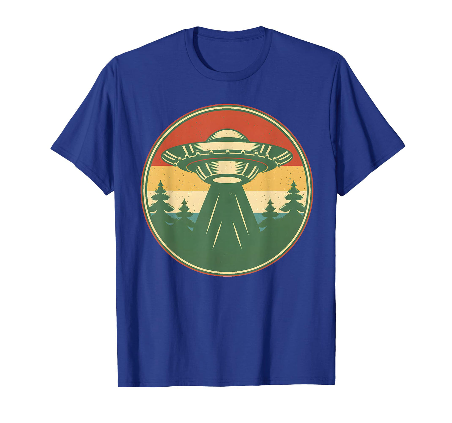UFO Alien Vintage Retro T-Shirt