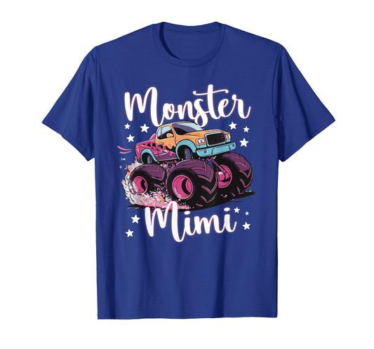 Monster Mimi Proud Monster Truck Mimi Grandma T-Shirt