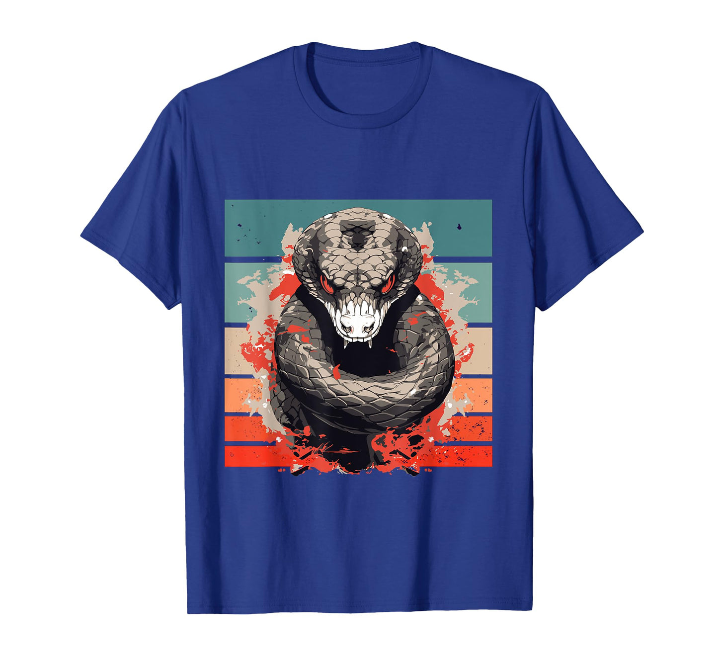 Japanese Snake Japan Art Japanese Aesthetic Anime Reptiles T-Shirt