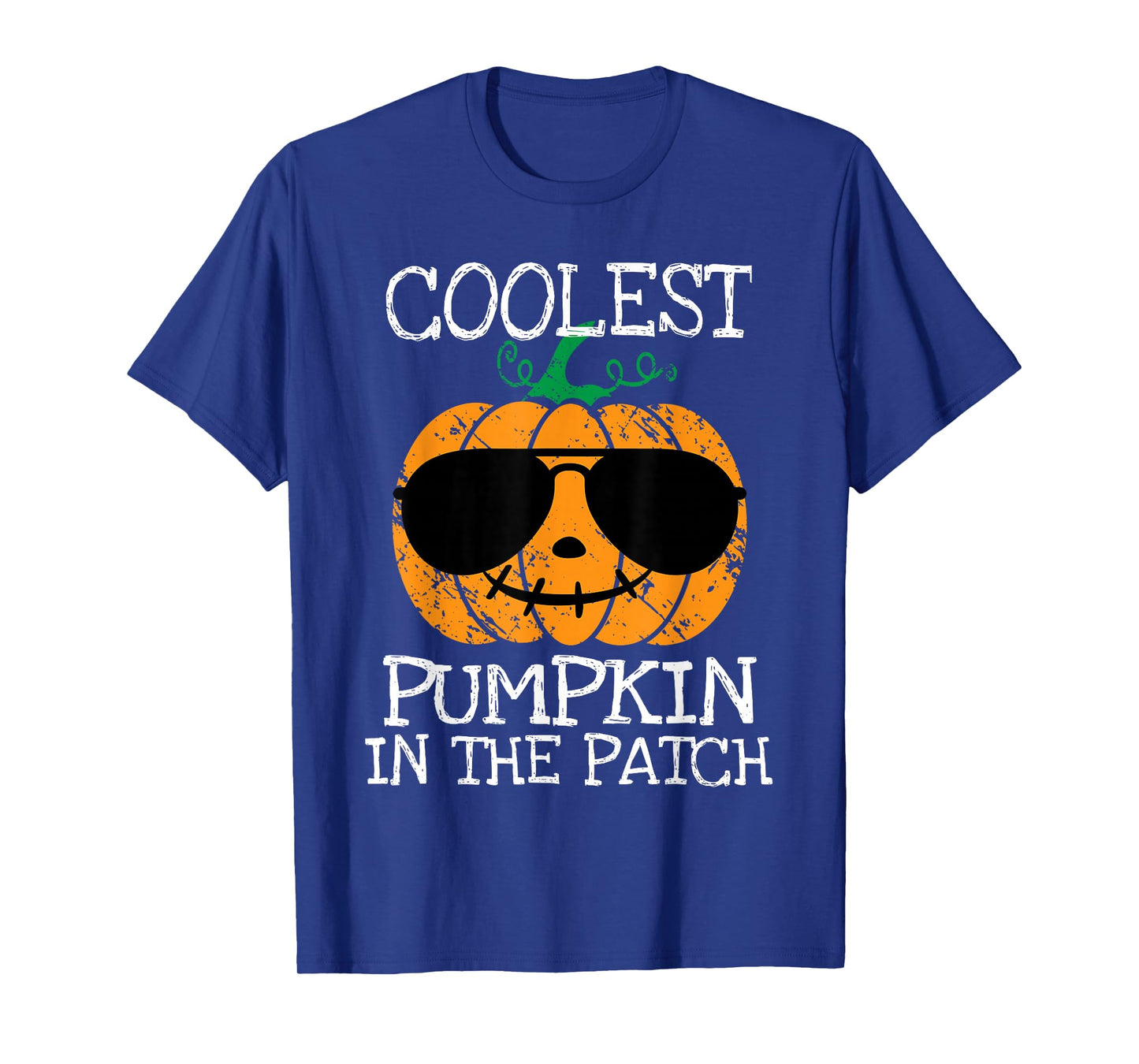 Kids Coolest Pumpkin In The Patch Halloween Boys Girls Teens T-Shirt