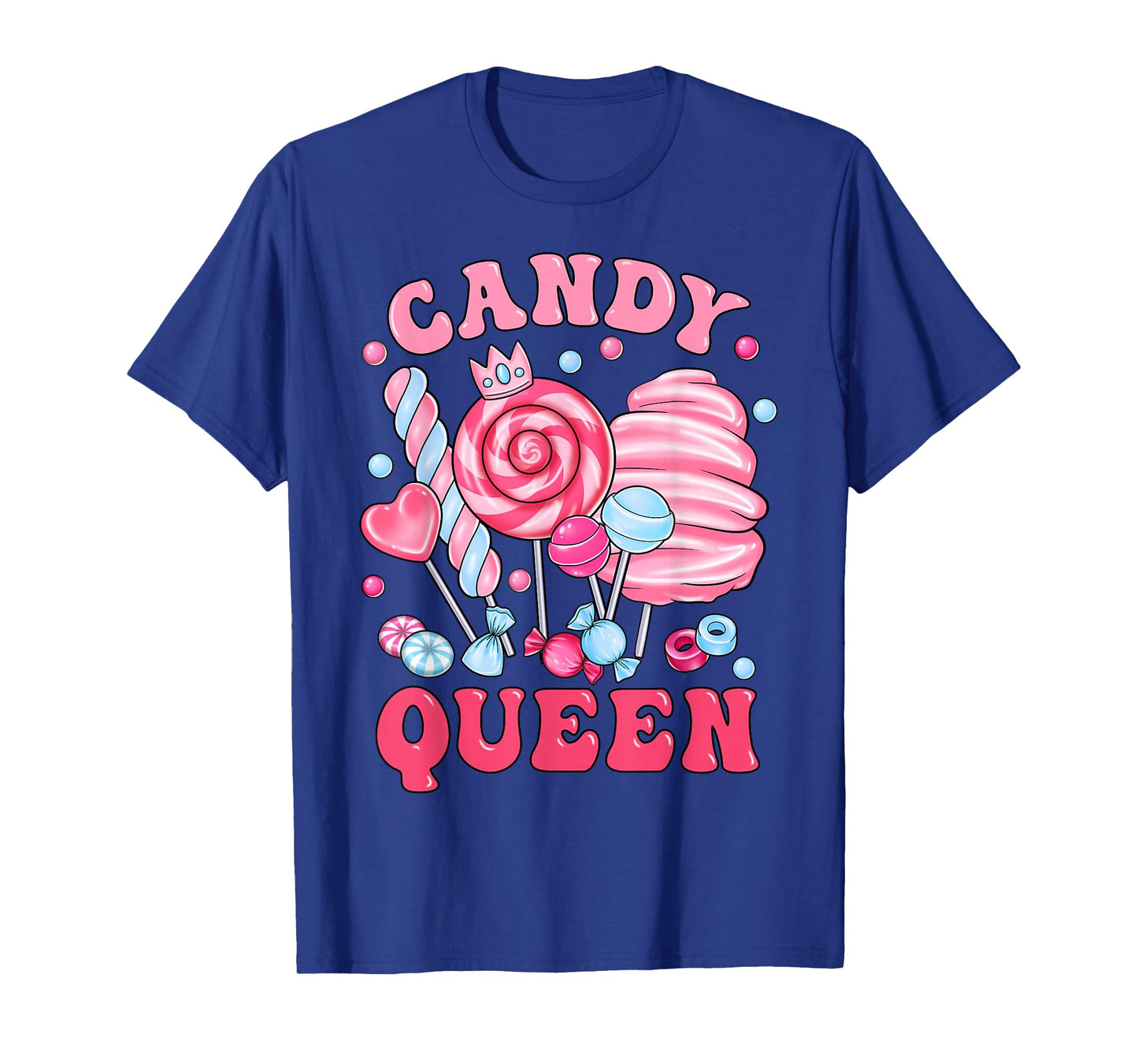 Candy Queen Cute Sweets Design for Women Girl Toddler Kids T-Shirt