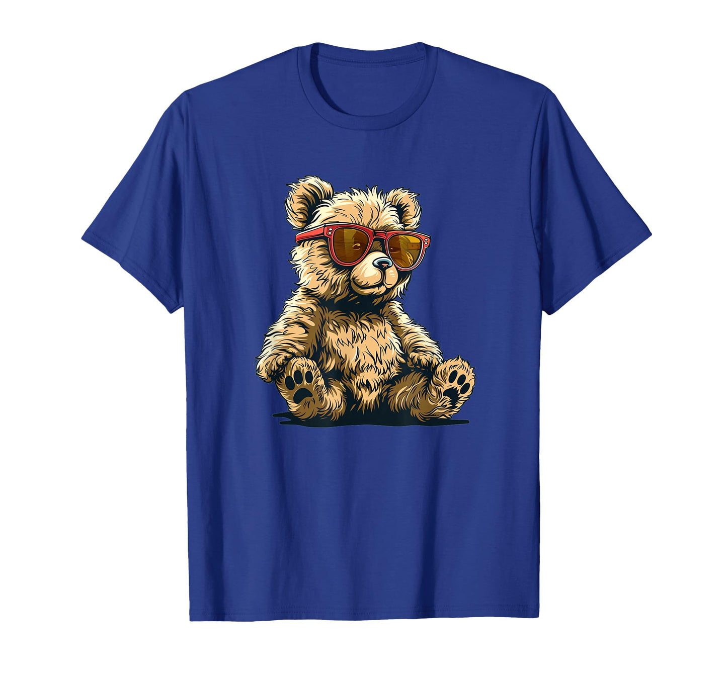 Cool Teddy bear with sunglasses outfit for boys and girls T-Shirt