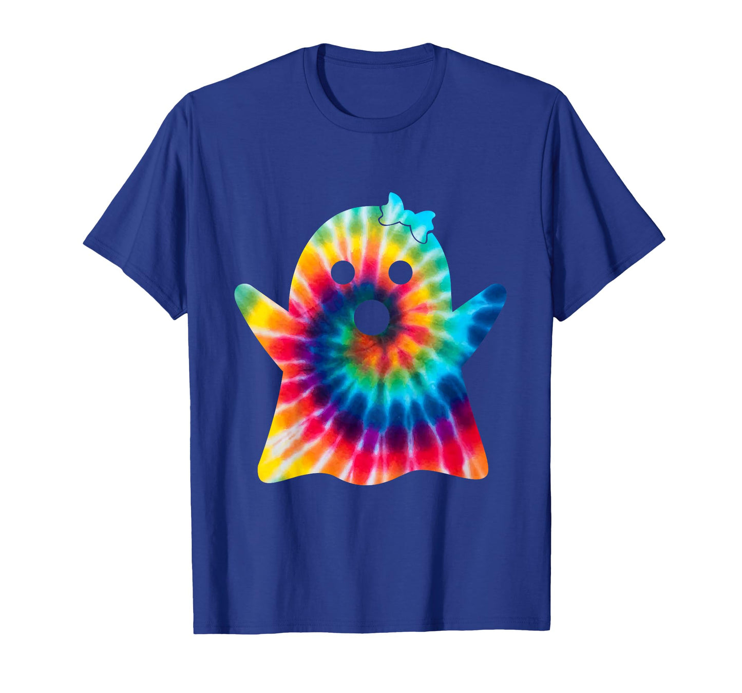 Kids Funny Ghost Costume Tie Dye For Girls Halloween Party 2024 T-Shirt