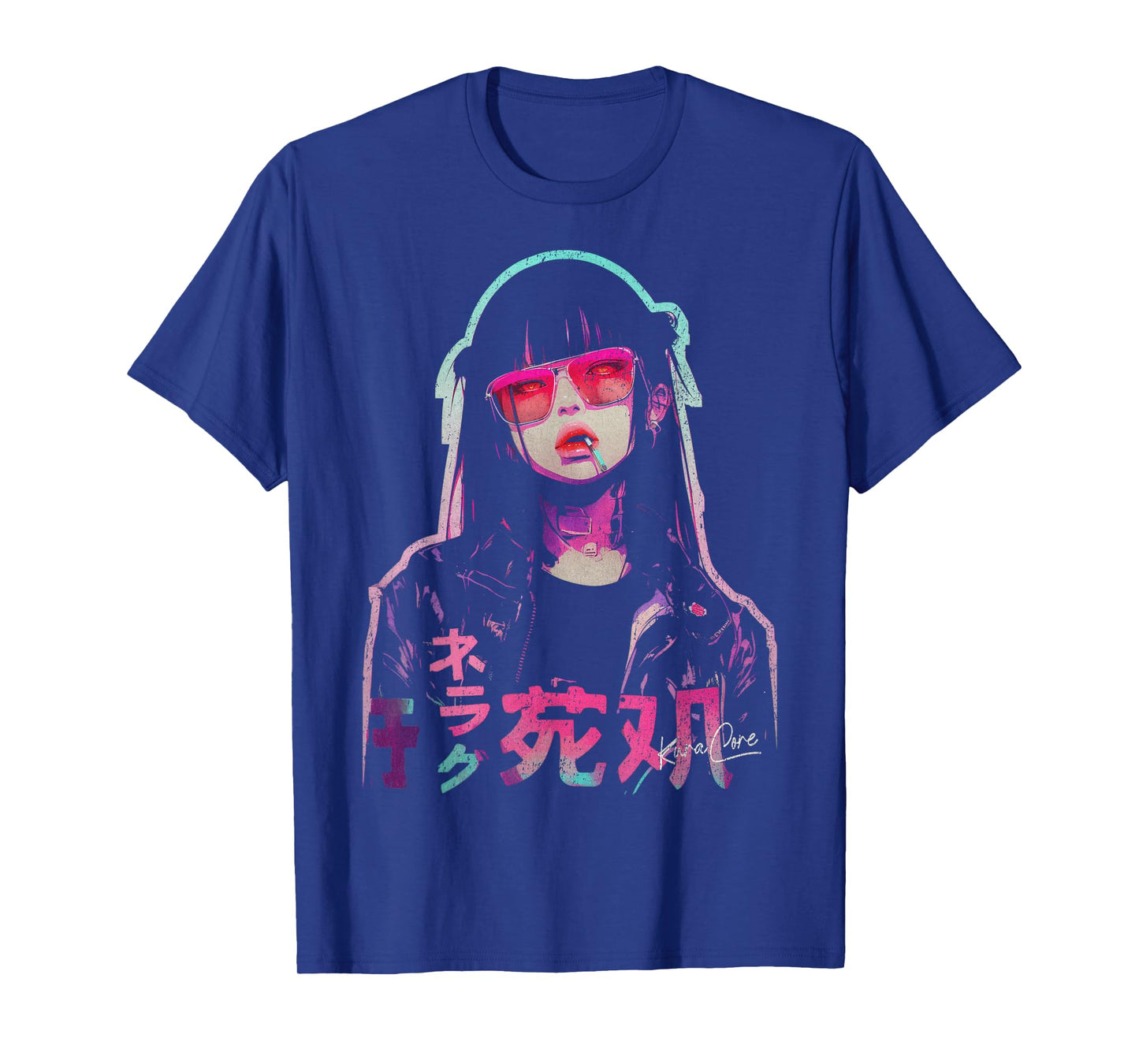 Japanese Streetwear Cyberpunk Y2K Retro Techwear Manga Anime T-Shirt