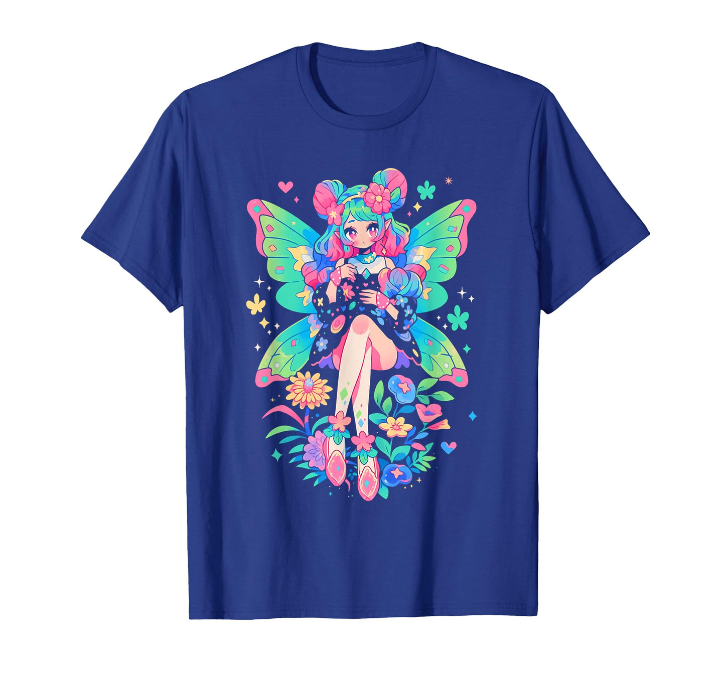 Anime Manga Girl | Kawaii Fairycore Fairy Kei Decora Kei T-Shirt