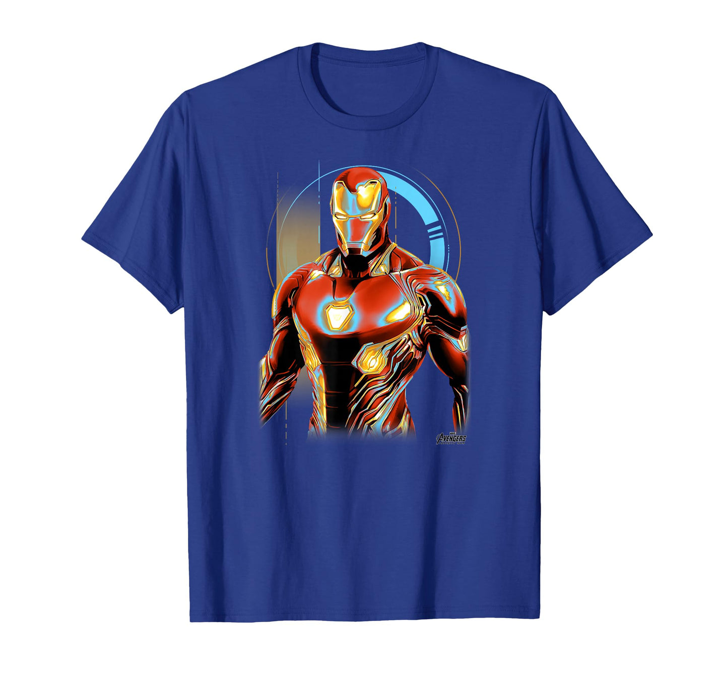 Marvel Infinity War Iron Man Digital Profile Pose T-Shirt T-Shirt