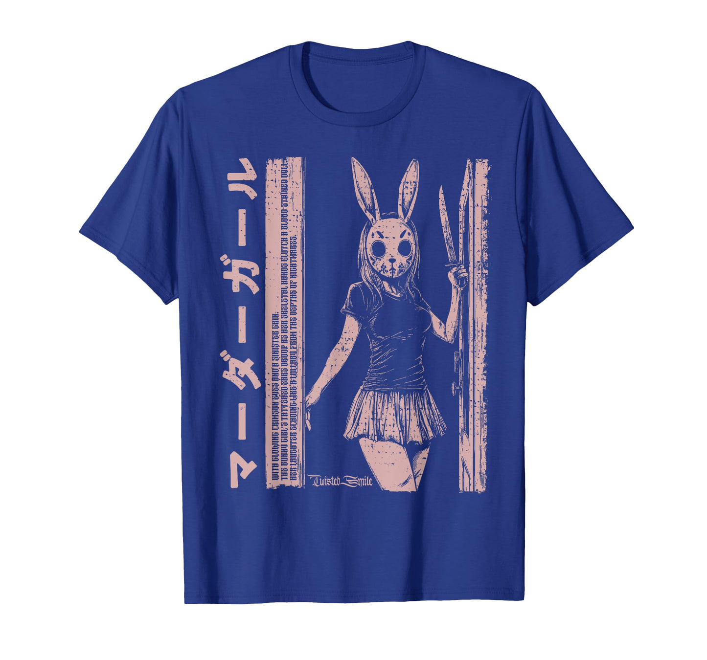 Anime Horror Bunny Aesthetic Soft Grunge Waifu Japanese Girl T-Shirt