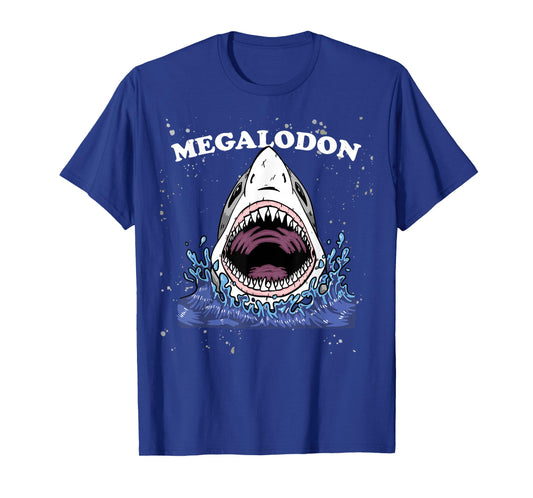 Giant Shark Megalodon Shirt Monster Retro Shark for Kids T-Shirt