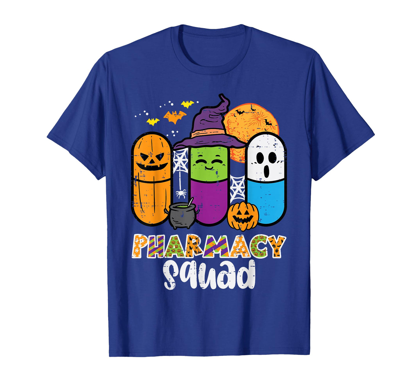 Halloween Pharmacy Squad PIlls Costume Pharmacist Women Men T-Shirt