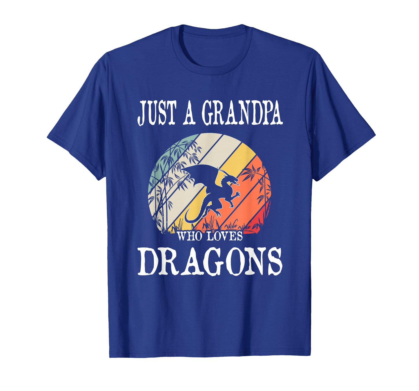 Just A Grandpa Who Loves Dragons T-Shirt