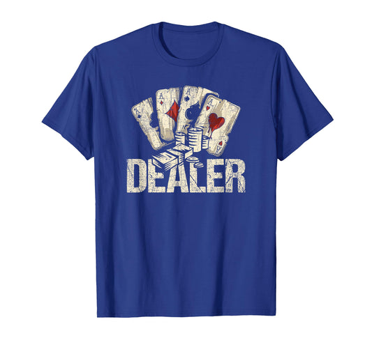 Casino Dealer Funny Poker Player Costume Accessories T-Shirt