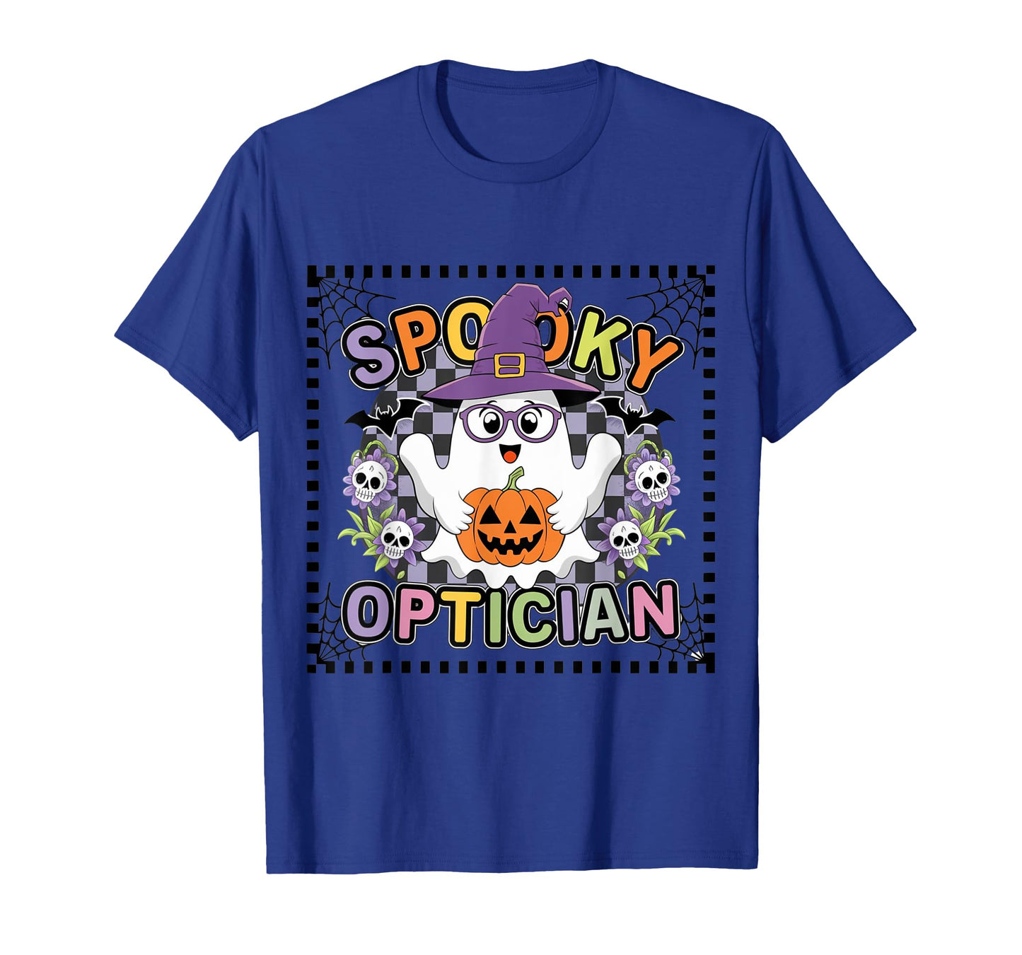 Spooky Optician Halloween Eye Doctor Halloween Optometry T-Shirt