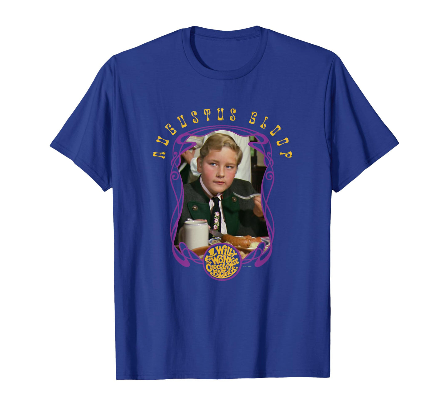 Willy Wonka & The Chocolate Factory Augustus Gloop Portrait T-Shirt