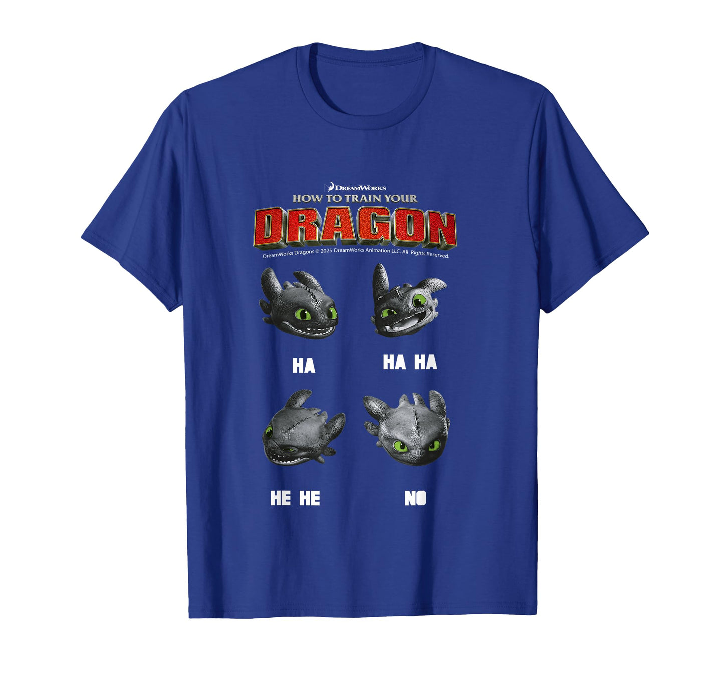 How to Train Your Dragon Movie 2025 HA HA HA HE HE NO T-Shirt