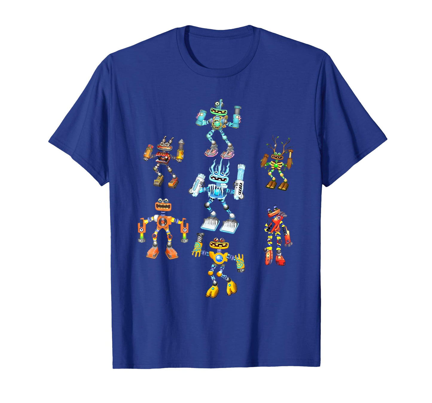 Singing Monsters Plush Robots Costume For Men And Women T-Shirt