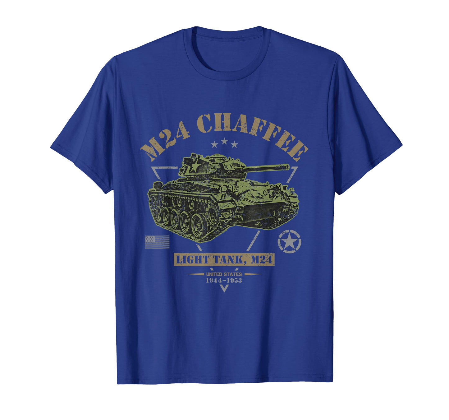 M24 Chaffee WW2 Tank T-Shirt