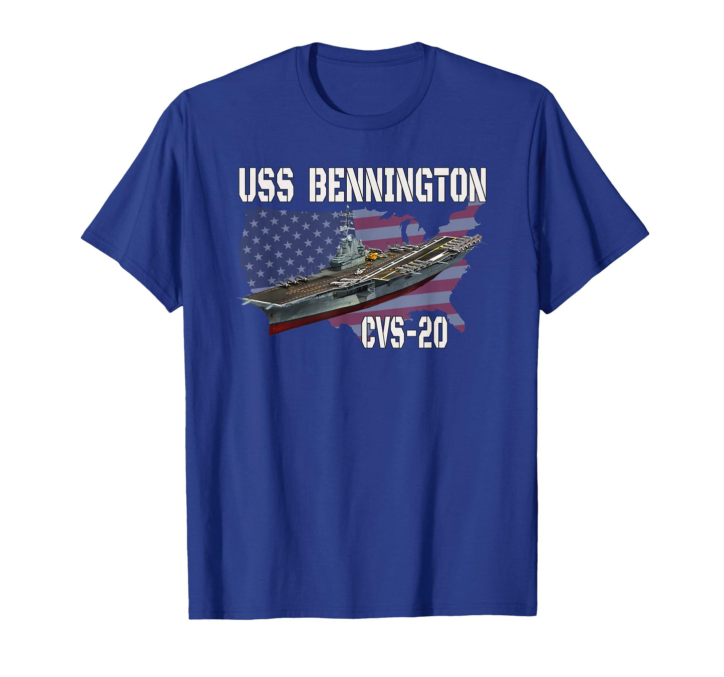 USS Bennington CVS-20 Aircraft Carrier Veterans Day Father's T-Shirt