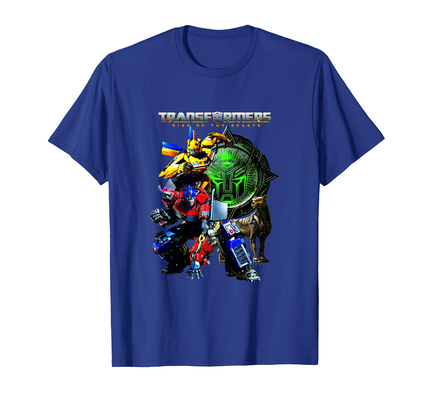 Transformers: Rise of The Beasts Heroes Vintage Group Shot T-Shirt