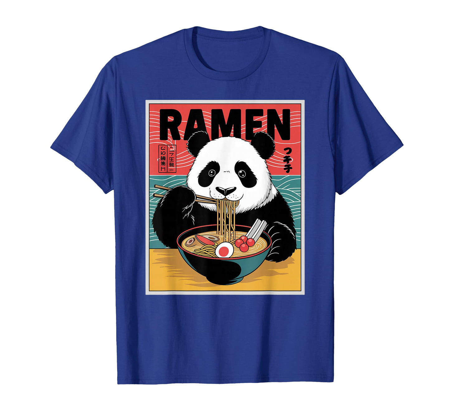 Anime Panda Manga Kawaii Otaku Neko Japanese Ramen Panda T-Shirt