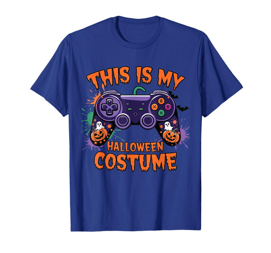 Spooky Gaming Outfits This Is My Halloween Costume Video Game Controller Tee Boys T-Shirt