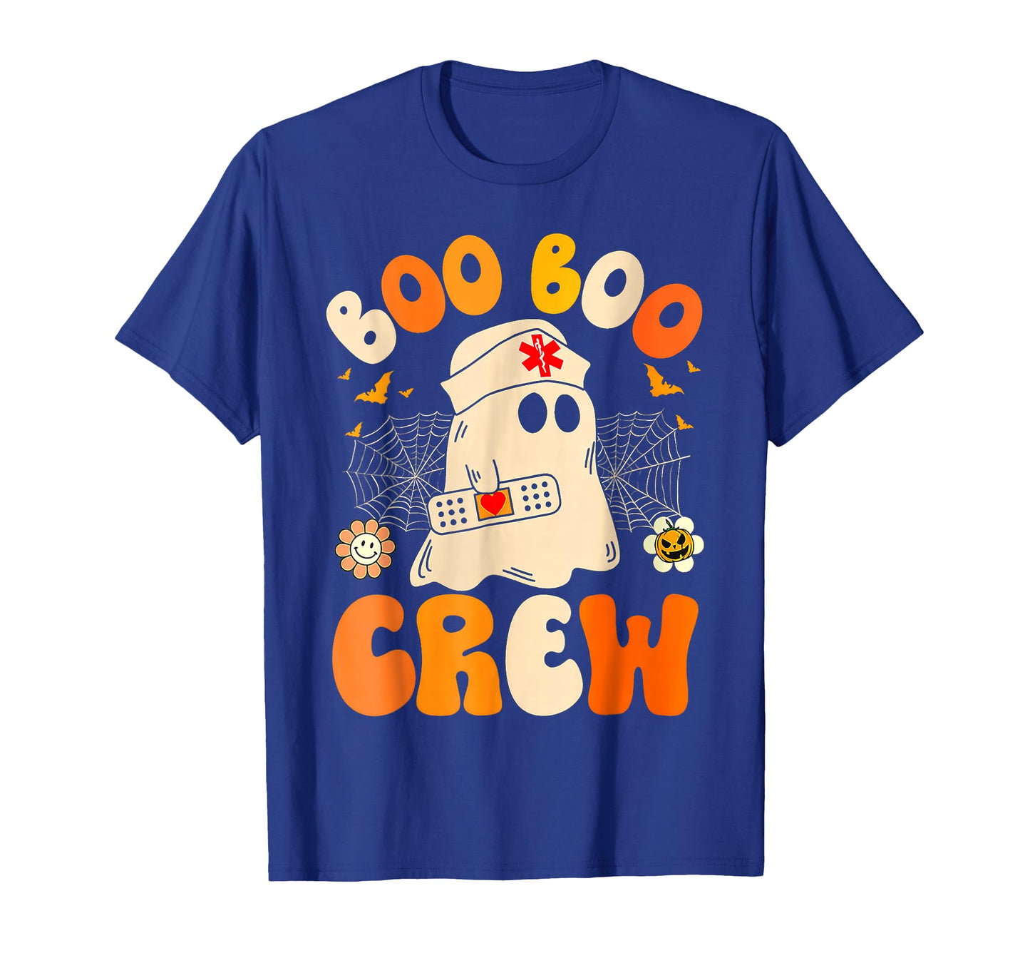 Groovy Boo Boo Crew Nurse Ghost Halloween Nurse T-Shirt