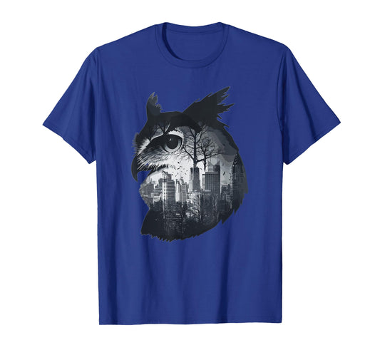 Aesthetic City Owl T-Shirt