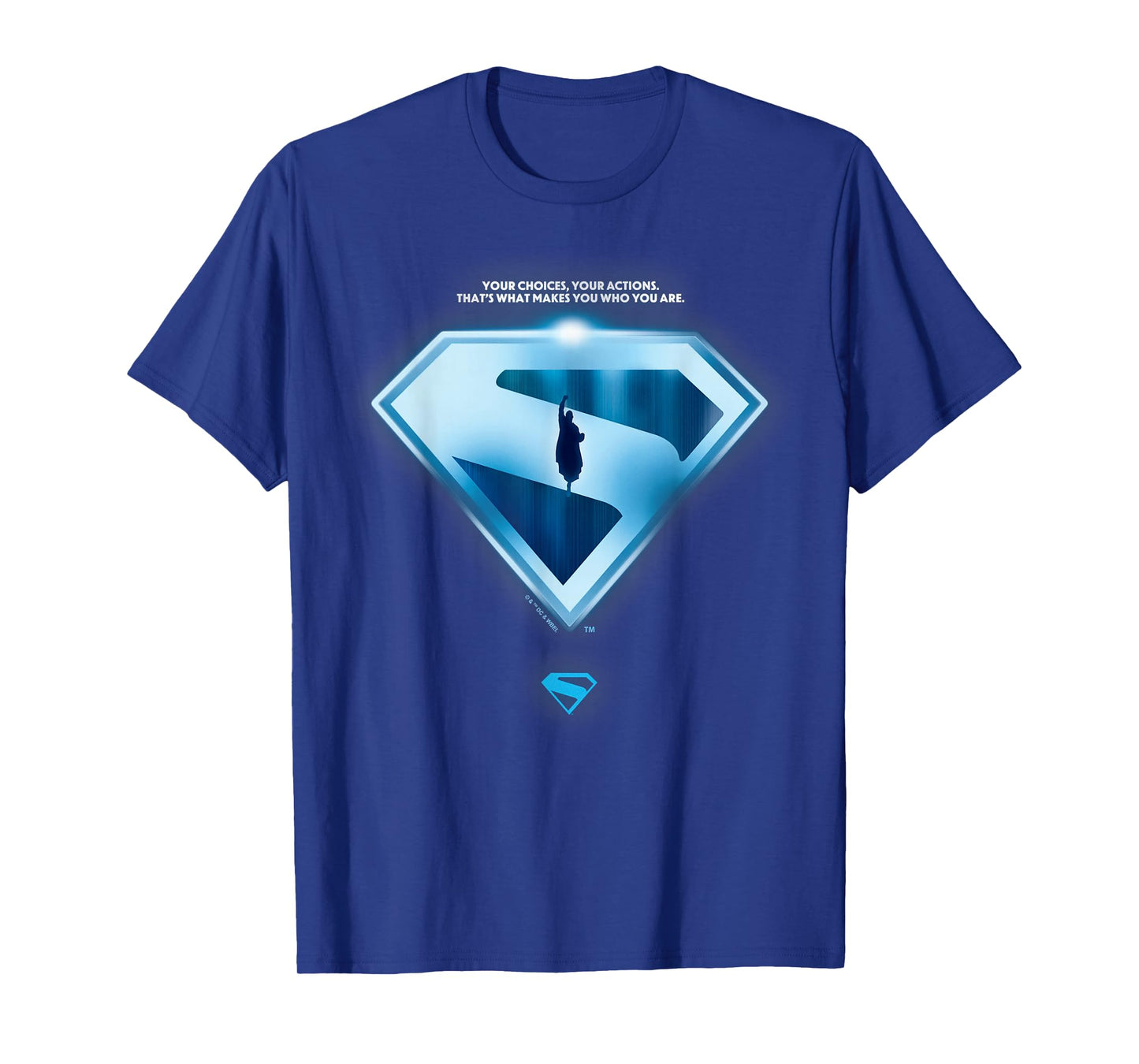 Superman (2025) Your Choices Shield T-Shirt