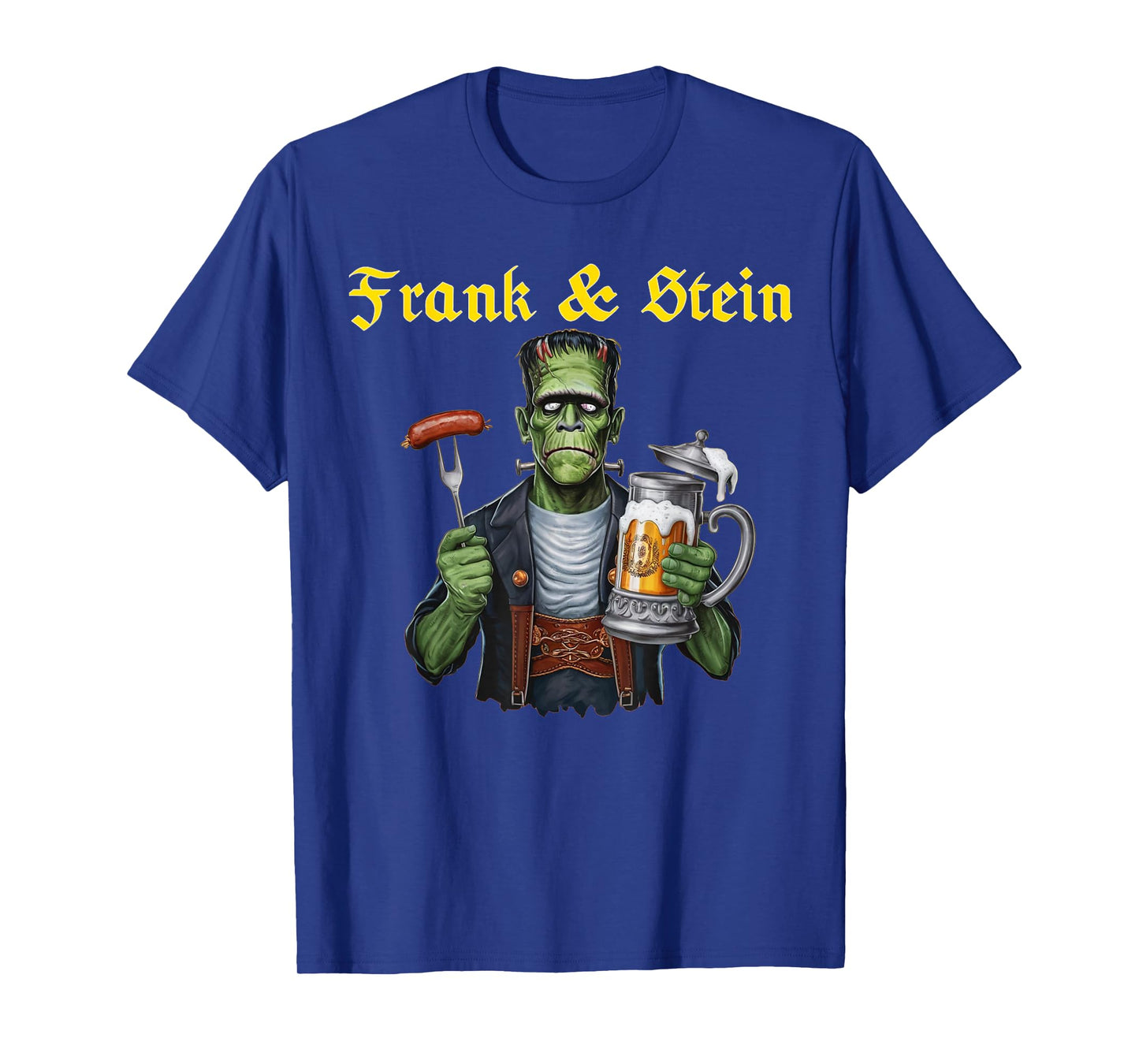 Frank and Stein Oktoberfest Funny German Beer Bavarian T-Shirt