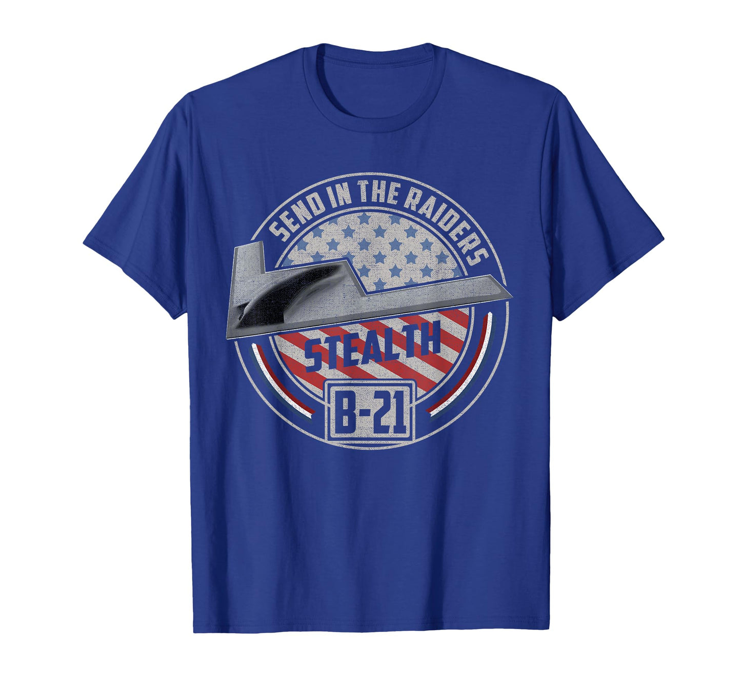US B-21 Raider Stealth Bomber Military Aircraft T-Shirt