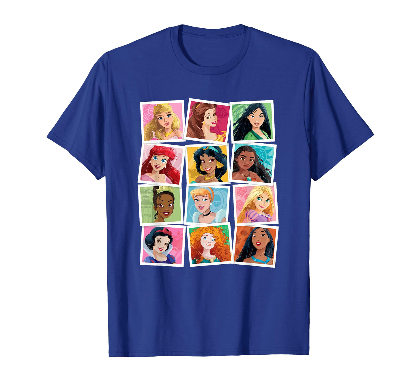 Disney Princess Photos Portrait Picture Collection T-Shirt