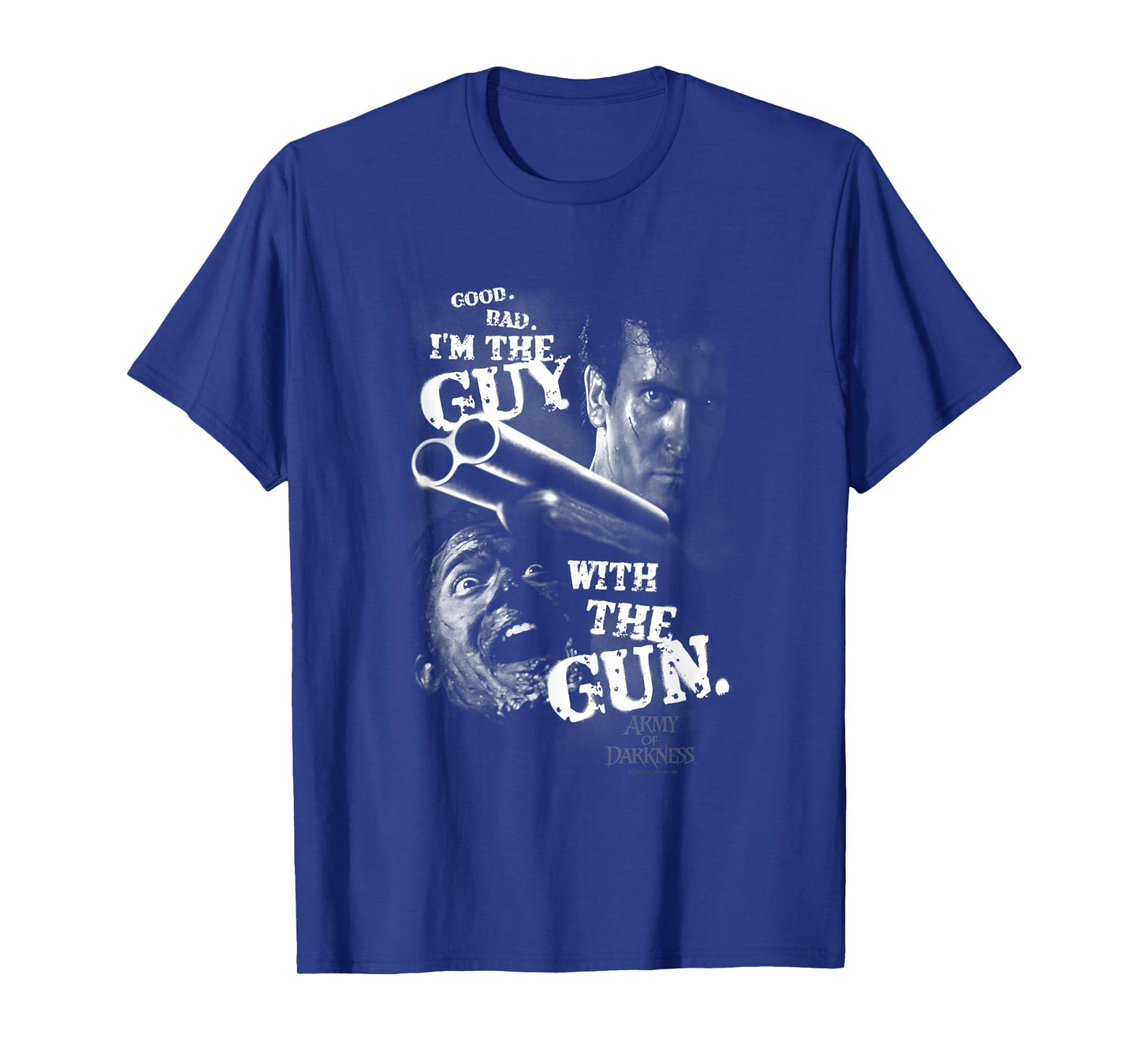 Army of Darkness Guy with The Gun T-Shirt Small