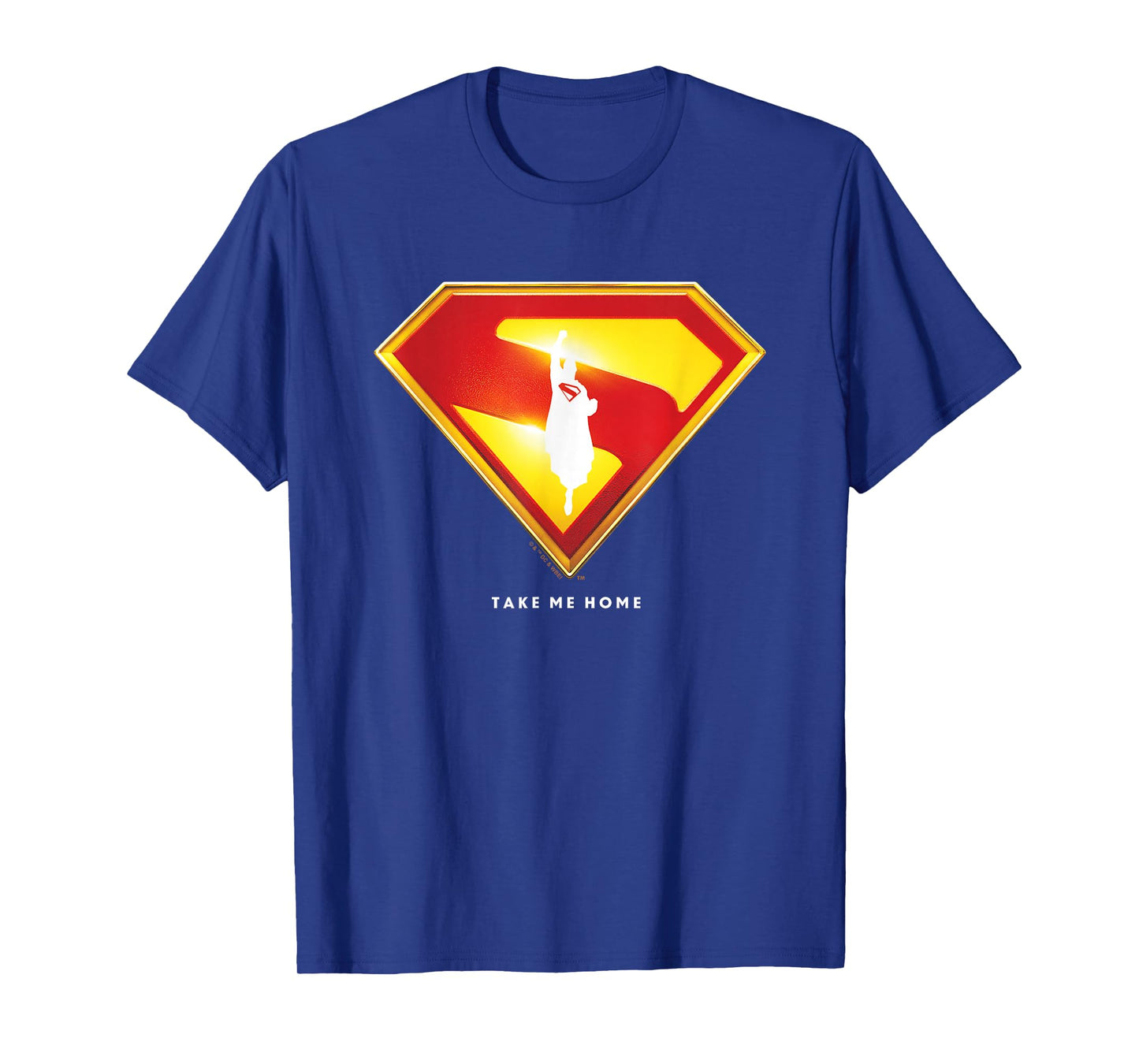 Superman (2025 Movie) Take Me Home Shield Amazon Exclusive T-Shirt