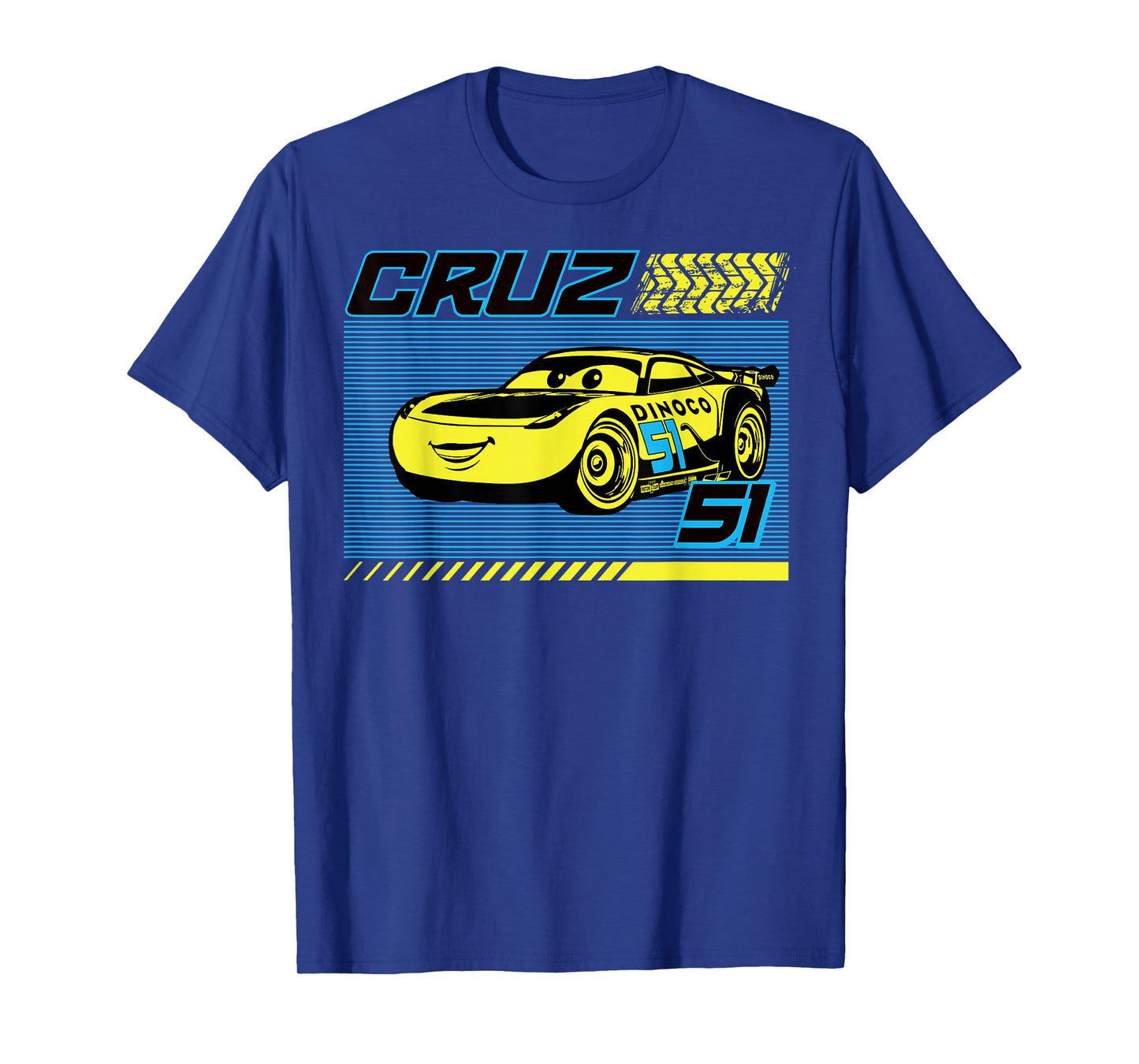 Disney Pixar Cars Dinoco Cruz Ramirez T-Shirt Small