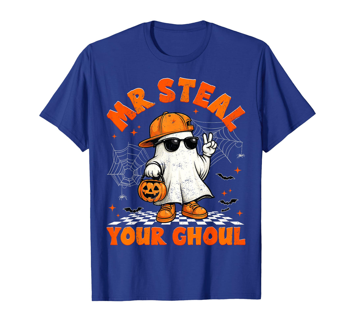 Mr Steal Your Ghoul Boo Ghost Halloween for Boys Kid Toddler T-Shirt