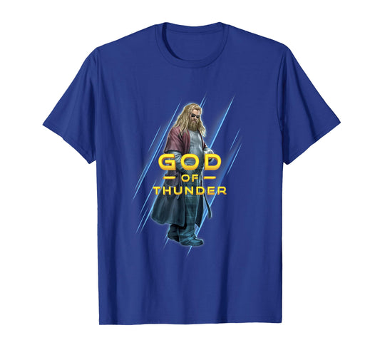 Marvel Avengers: Endgame Thor God Of Thunder Portrait T-Shirt