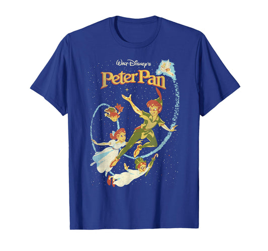 Disney Peter Pan Darling Flight Vintage Graphic T-Shirt T-Shirt Small