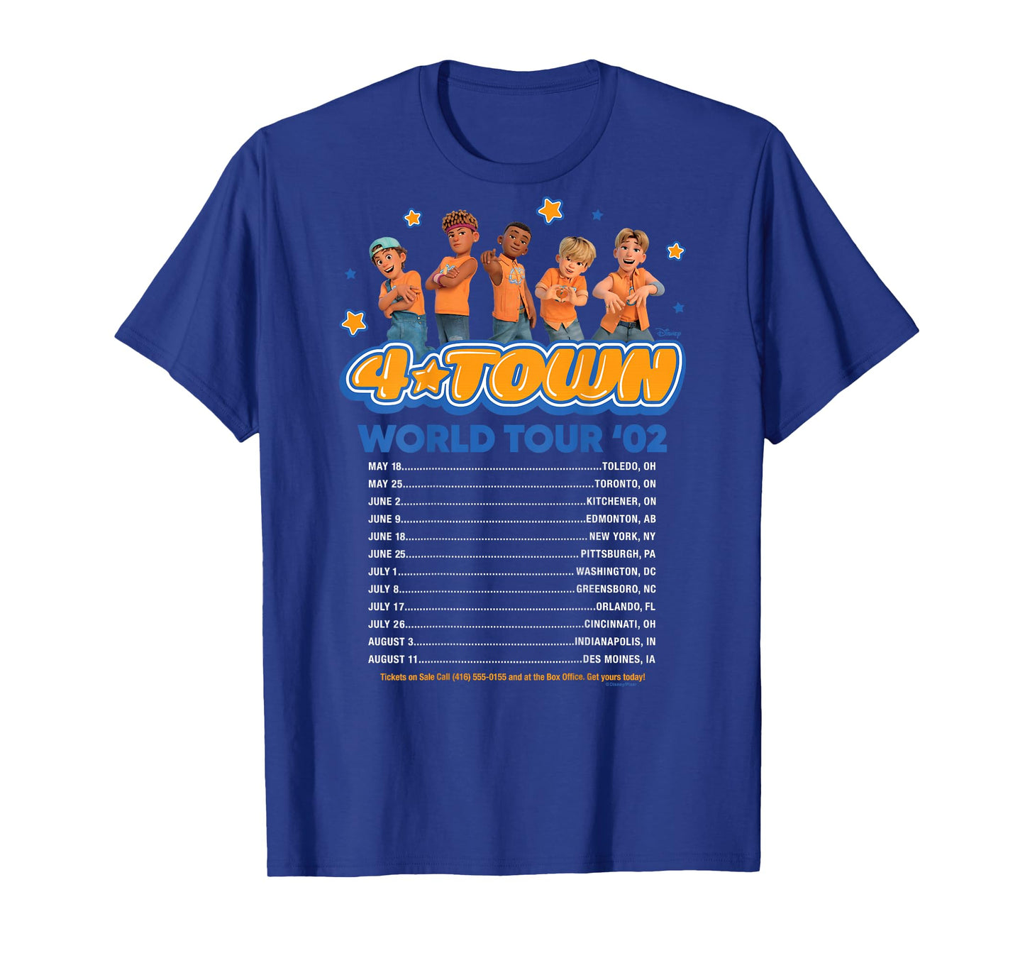 Turning Red - 4 Town World Tour T-Shirt