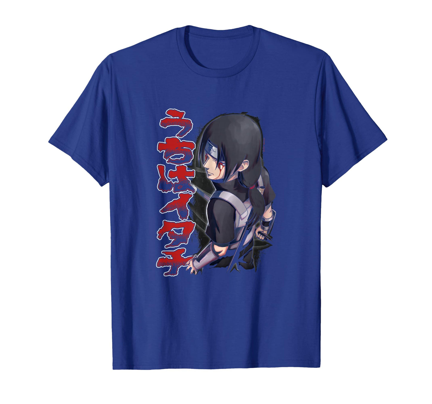 Naruto Shippuden Itachi Stance & Kanji T-Shirt