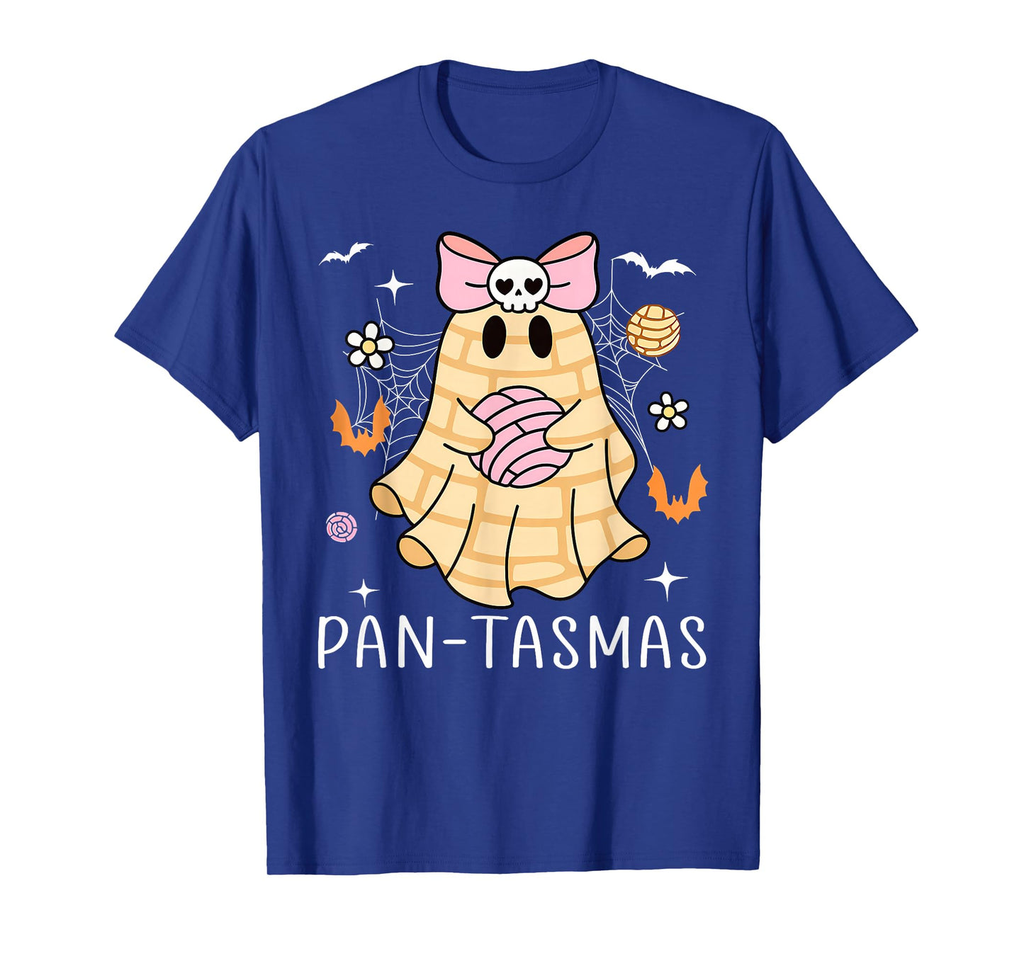 Pantasmas Ghost Funny Spooky Conchas Mexican Mexico Ghost T-Shirt