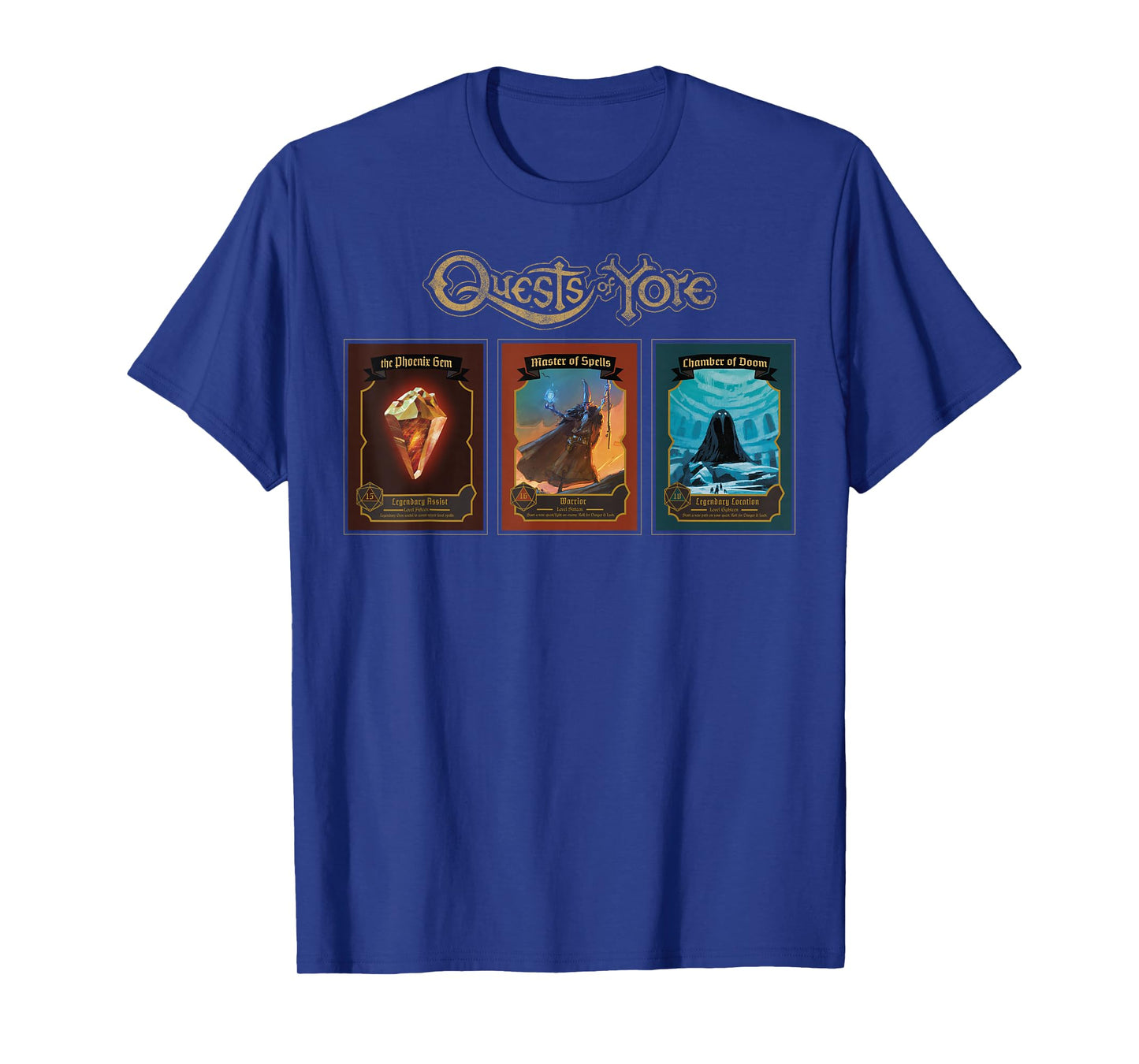 Disney Pixar Onward Quests Of Yore Cards T-Shirt
