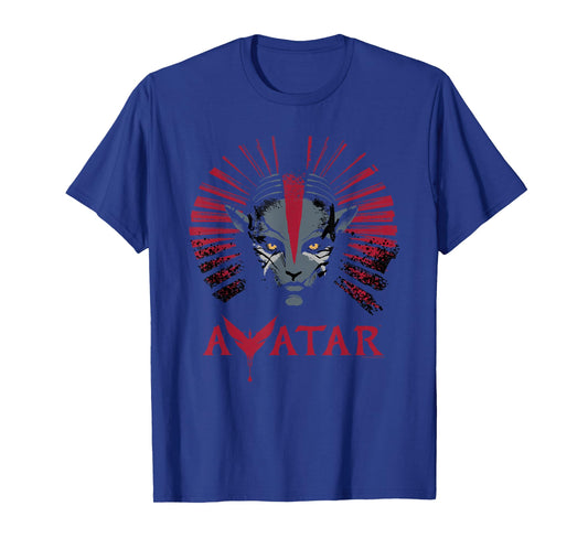 Avatar: Fire and Ash Varang Face Mangkwan Clan & Movie Logo T-Shirt