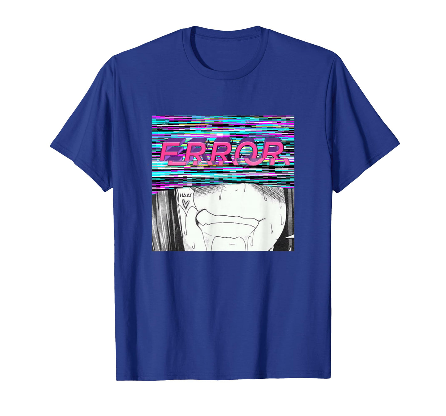 Error Vaporwave Ahegao Kink Doujinshi Hentai Ecchi Edit T-Shirt