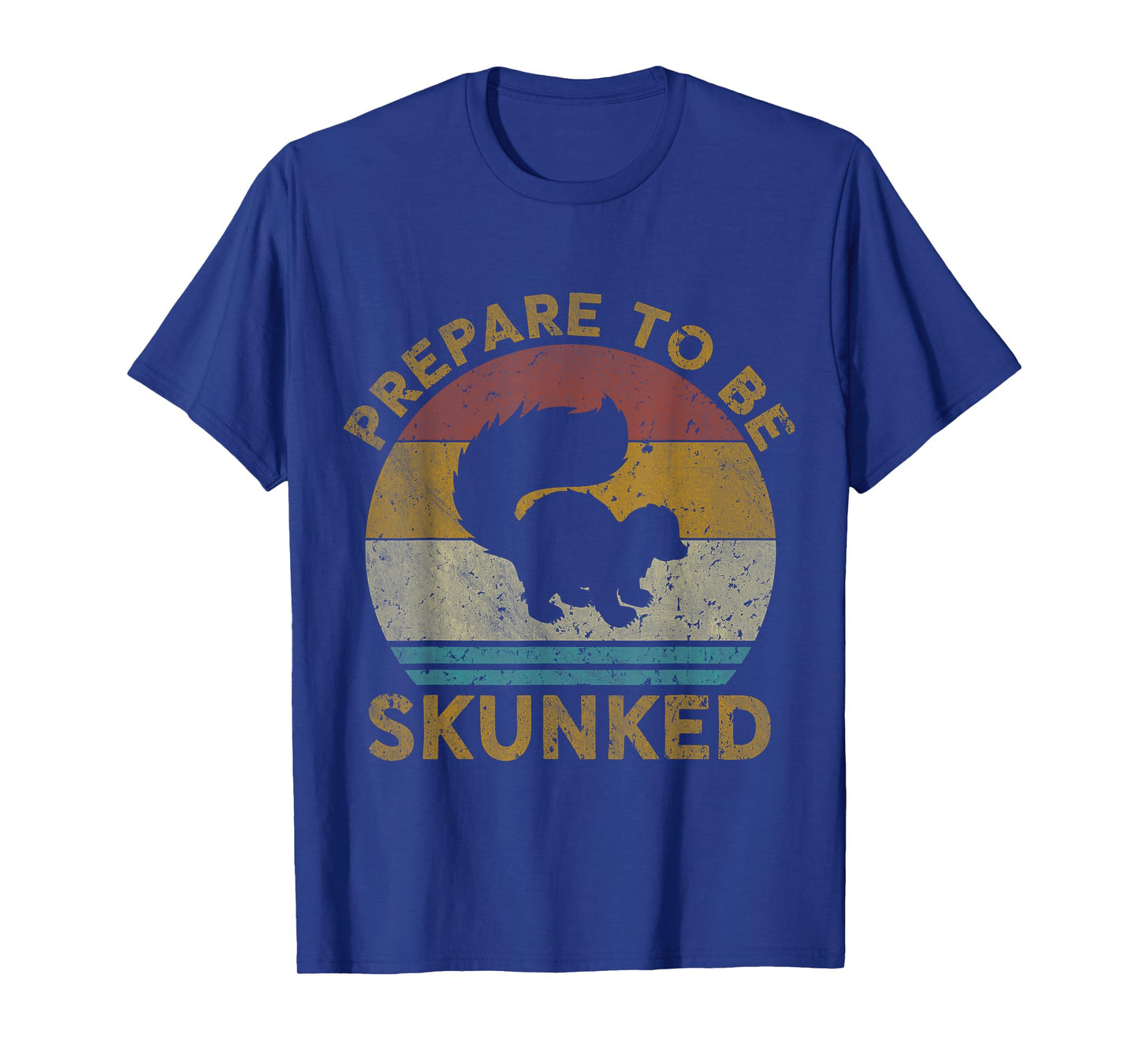 Prepare To Be Skunked Cribbage Lovers Vintage Cribbage Game T-Shirt