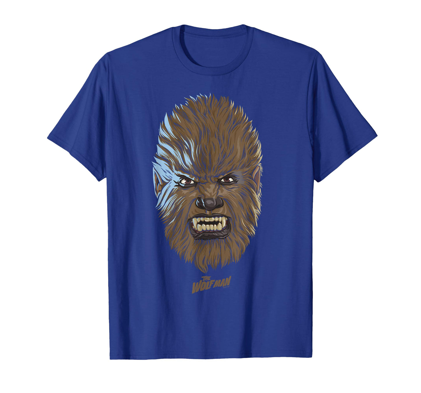Universal Monsters Wolfman Big Face T-Shirt