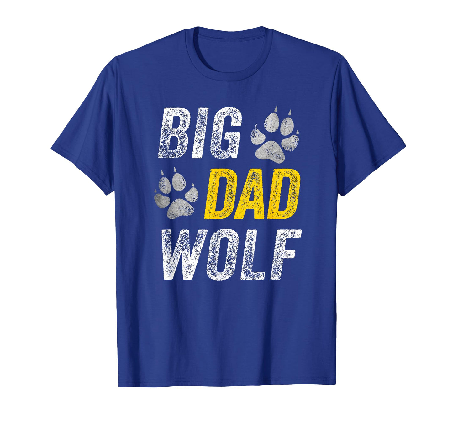Halloween Shirt Dad Men Funny Lazy Costume Big Dad Wolf T-Shirt