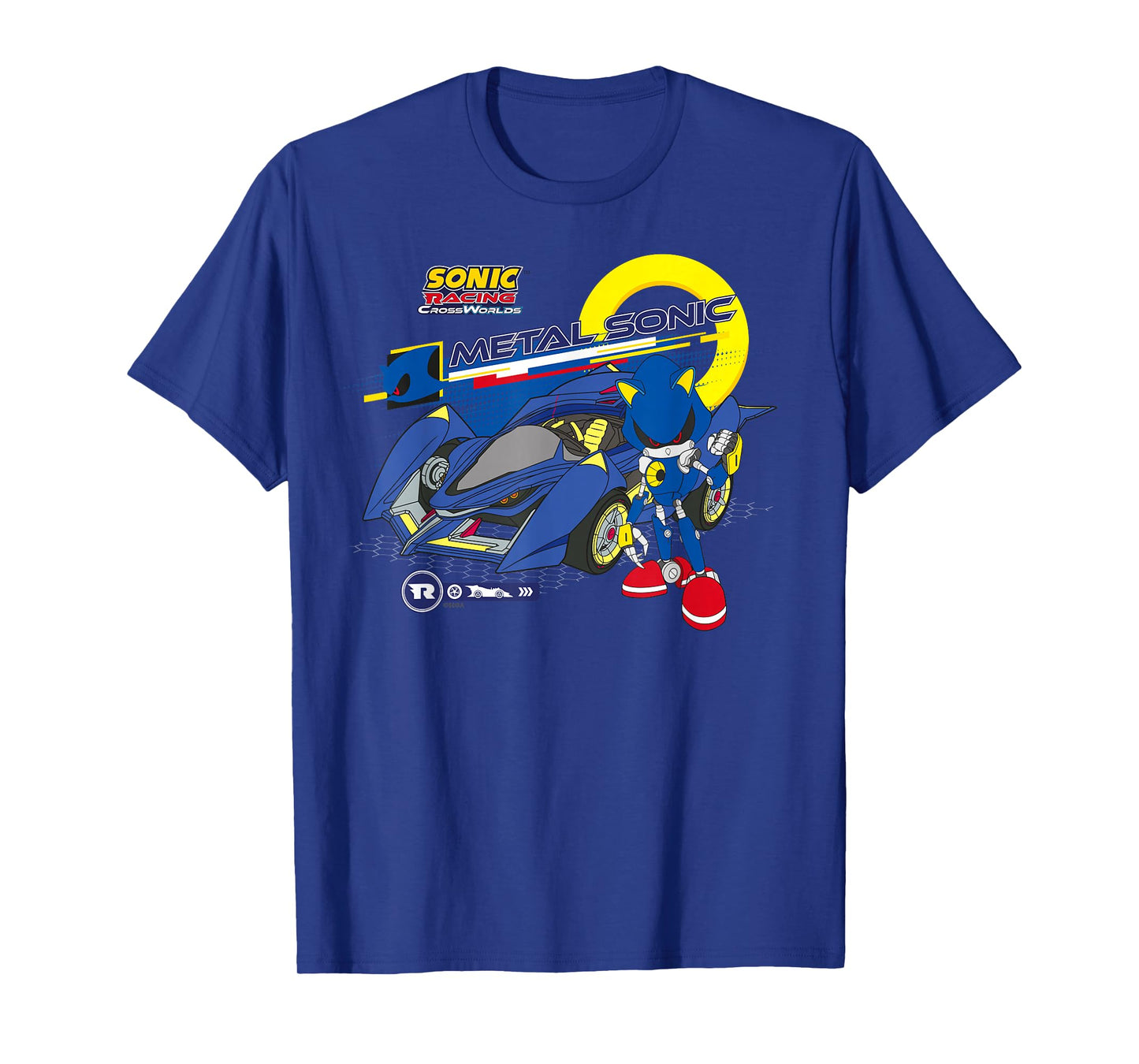 Sonic Racing CrossWorlds - Ready to Roll Metal Sonic T-Shirt