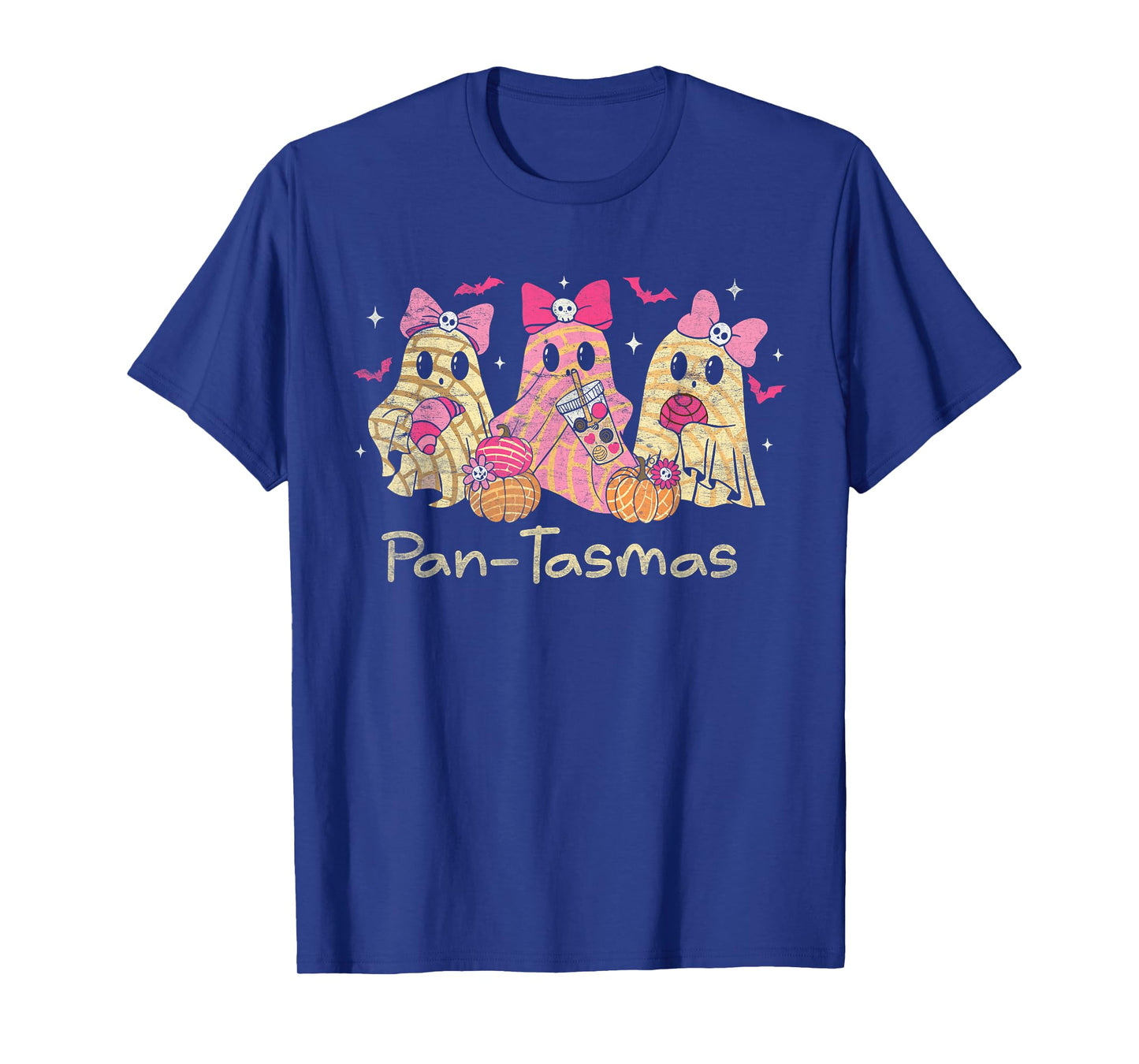 Pantasmas Ghost Funny Spooky Conchas Mexican Ghost Coquette T-Shirt