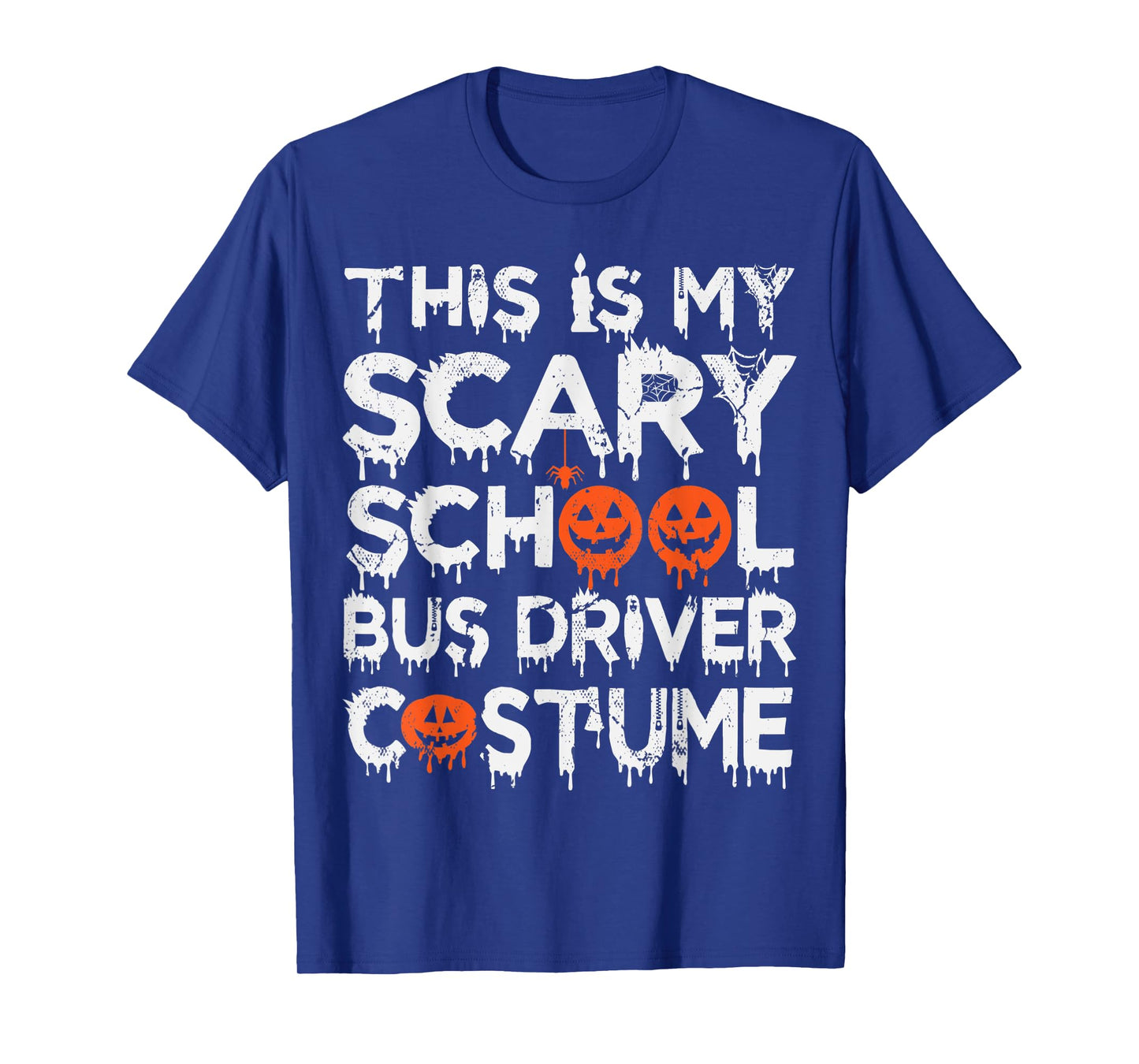 This Is My Scary School Bus Driver Costume Halloween T-Shirt