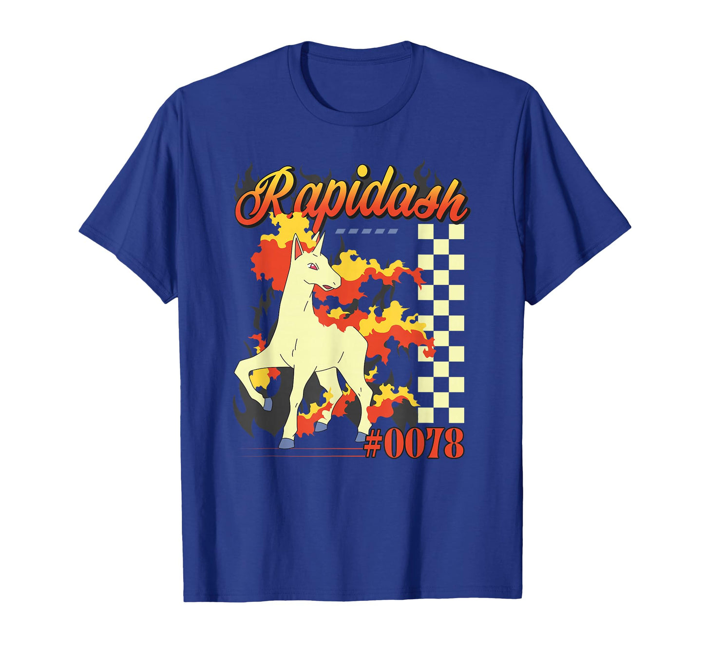 Pokémon Rapidash Pokedex Entry #0078 Cool Pose T-Shirt