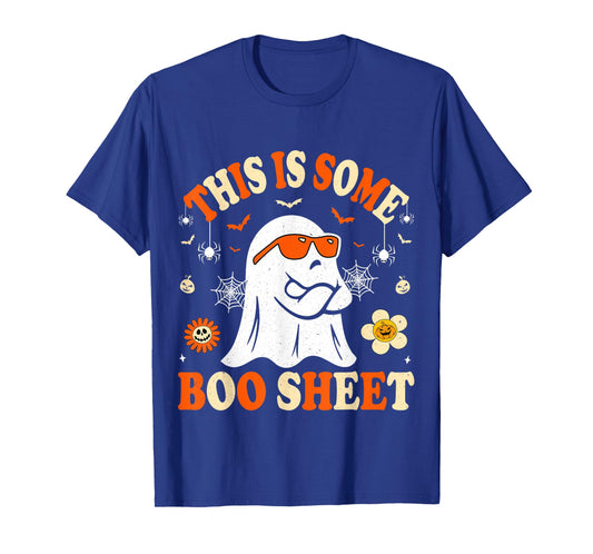 This is Some Boo Sheet Funny Halloween Costumes Men Women T-Shirt